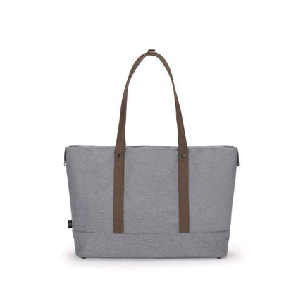 DICOTA SHOPPER BAG ECO MOTION BORSA PER NOTEBOOK DA 14.1" I PET 2 SCOMPARTI E TASCA INTERNA CON CERNIERA GRIGIO