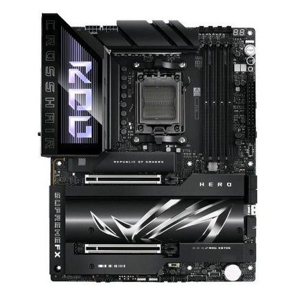 ASUS ROG CROSSHAIR X870E HERO WI-FI 7 AMD X870E AM5 ATX - 4 x DDR5 - 5 x M.2 -5 x SATA III