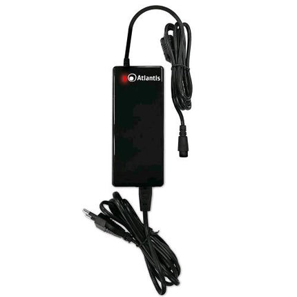 ATLANTIS P008-SC-90AM ALIMENTATORE UNIVERSALE AUTOMATICO PER NOTEBOOK 90 W 13 CONNETTORI INTERCAMBIABILI INCLUSO CONNETTORE PER HP NERO