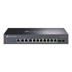 Tp-Link omada ER7412-M2 V1 router switch 12 porte 1GbE, 2.5GbE montabile su rack