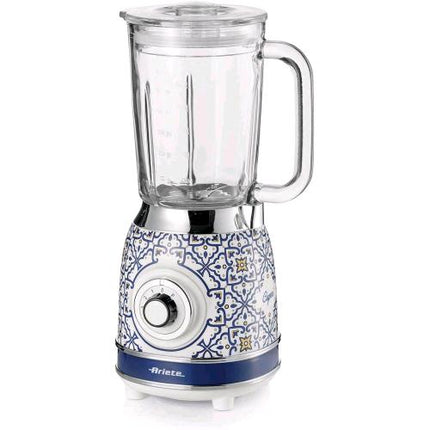 ARIETE 583 FRULLATORE CAPRI EDITION CON TAZZA IN VETRO 1.5 LT LAME ACCIAIO INOX 1.000 W 4 VELOCITA' + PULSE