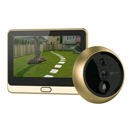 EZVIZ DP2C SPIONCINO DIGITALE 1080P VIDEO SPIONCINO SENZA FILI CON MONITOR 4,3" POLLICI SUONERIA CAMPANELLO INTEGRATA IP VISIONE NOTTURNA RILEVAMENTO MOVIMENTO PIR AUDIO BIDIREZIONALE GRANDE ANGOLO ORO