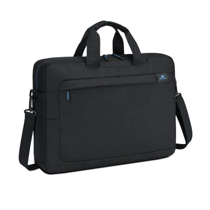 RIVACASE BOBOLI BORSA PER NOTEBOOK DA 16" IN POLIESTERE TASCA FRONTALE CON TRACOLLA NERO