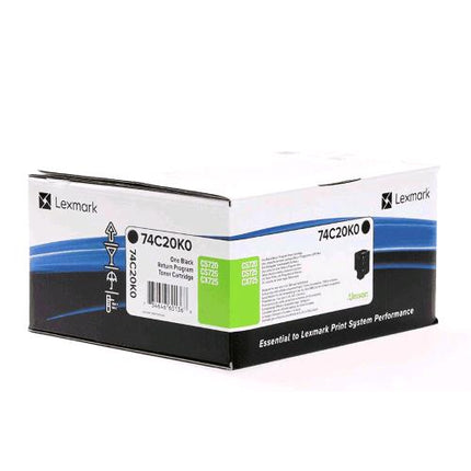 LEXMARK 74C2SC0 TONER CIANO 7.000 PAGINE PER CS720 CS725 CX725