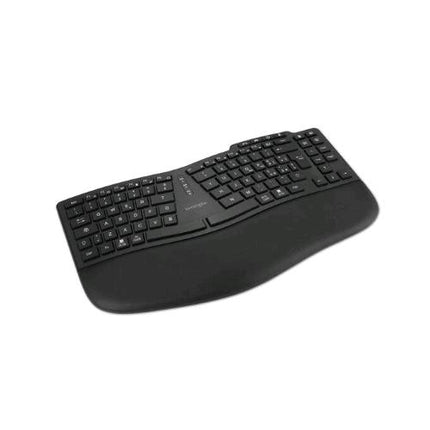KENSINGTON KB675 PRO FIT ERGO TASTIERA ERGONOMICA WIRELESS DUAL MODE RF 2.4GHz + BLUETOOTH + USB LAYOUT ITALIANO QWERTY NERO
