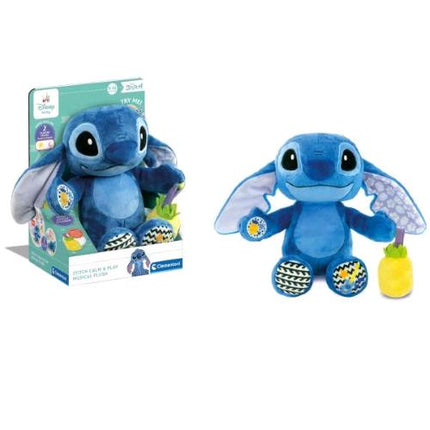 CLEMENTONI DISNEY STITCH GROW WITH ME PLUSH PELUCHES INTERATTIVO CON SUONI E MELODIE