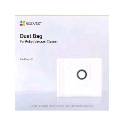 EZVIZ SACCHETTI DI RICAMBIO PER ROBOT ASPIRAPOLVERE EZVIZ RC3 PLUS RE4 PLUS RE5 PLUS BIANCO CONF 3 Pz.