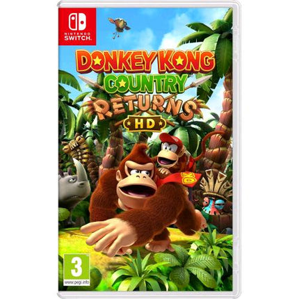 NINTENDO SWITCH DONKEY KONG COUNTRY RETURNS HD VERSIONE ITALIANA
