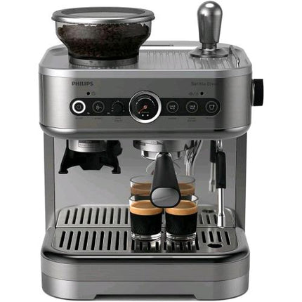PHILIPS BARISTA BREW PSA3218/01 MACCHINA PROFESSIONALE CAFFE' SEMI AUTOMATICA MACINACAFFE' CONICO IN METALLO 1.350 W PRESSA CAFFE' 2.3 LT