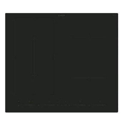 CANDY CETPS64MCWFTT/1 PIANO COTTURA AD INDUZIONE 4 ZONE 59 CM PIANO IN VETRO CERAMICA CONTROLLO TOUCH TIMER DIGITALE NERO