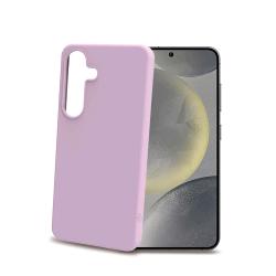 Celly Galaxy S25 5G custodia in tpu finitura soft touch pink