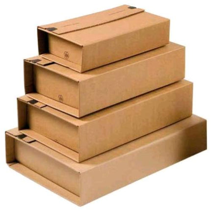 COLOMPAC SCATOLA AUTOMONTANTE IN CARTONE 75X165X271 mm AVANA CONF 20 Pz.
