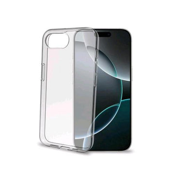 Celly Apple iPhone 16e cover in morbido tpu anti-shock trasparente
