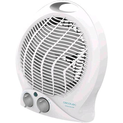 Cecotec stufetta elettrica 2000 W con termostato regolabile bianca
