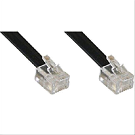 TELECOM CAVO TELEFONICO RJ11 MASCHIO 1,80m BULK