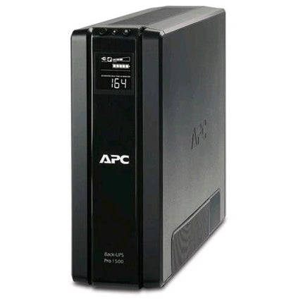 APC BR1500G-GR UPS POTENZA EROGATA 1.500Va/865W SERIALE RS-232 C USB DURATA IN BLACKOUT 6 MIN COLORE BLACK GARANZIA ITALIA