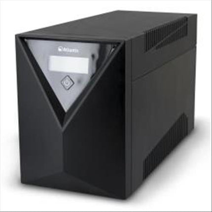 ATLANTIS LAND A03-S2001 UPS POTENZA EROGATA 2.000Va/1.200W DURATA IN BLACKOUT A PIENO CARICO 10 MINUTI COLORE BLACK GARANZIA ITALIA