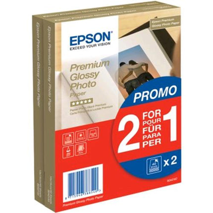 EPSON BEST 2 RISME 40 FOGLI/RISMA CARTA FOTOGRAFICA FORMATO A6 255GR/M2 COLORE BIANCO FINITURA LUCIDA