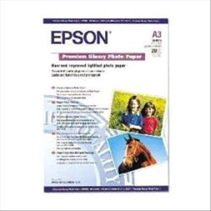 EPSON C13S041315 CARTA FOTOGRAFICA LUCIDA A3 255 gr/m2 20 FOGLI