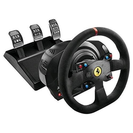 THRUSTMASTER T300 FERRARI ALCANTARA VOLANTE CON PEDALIERA COMPATIBILE PS3/PS4/WIN XP/VISTA/7 COLORE NERO
