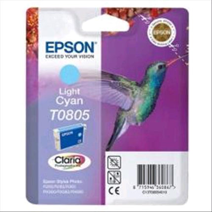 EPSON T0805 CARTUCCIA INKJET CIANO CHIARO
