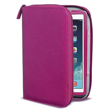 CELLY APPLE iPAD AIR CUSTODIA IN ECOPELLE COLORE FUCSIA