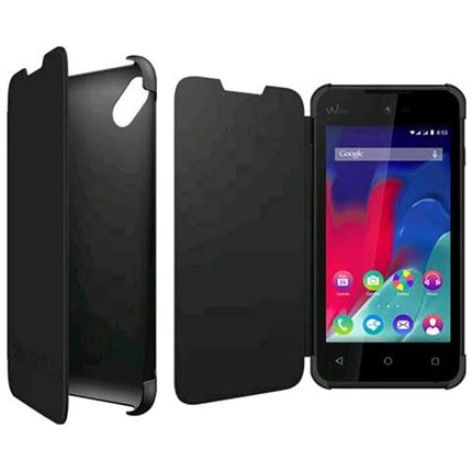 WIKO SUNSET 2 FOLIO FLIP COVER COLORE NERO