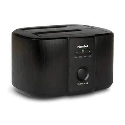 HAMLET HXDD2535CLN DOCKING STATION USB 3.0 DUAL BAY