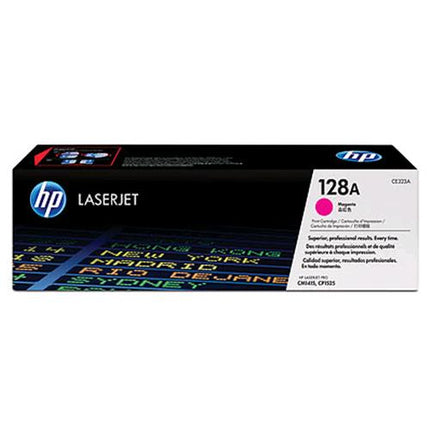 HP 128A TONER MAGENTA PER COLOR LASERJET PRO CP1525NW-CP1525N-LASERJET PRO CM1415FN-CM1415FNW GARANZIA ITALIA (CE323A)
