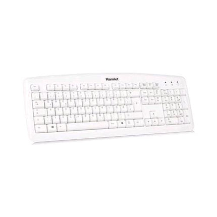 HAMLET XKKITA2-D1W-WH TASTIERA USB LAYOUT TEDESCO COLORE BIANCO