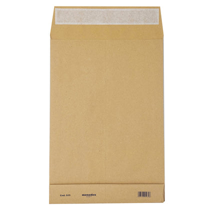 BLASETTI MONODEX BUSTE A SACCO CON SOFFIETTO E STRIP 250X353 mm 120 GR COL. AVANA CONF 250 Pz.