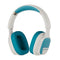 CELLY 500 COLLECTION CUFFIE WIRELESS PIEGHEVOLI CON MICROFONO CONTROLLO CHIAMATE E VOLUME/MUSICA USB-C BIANCO BLU