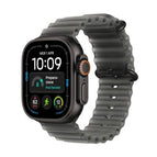Apple Watch Ultra 4 GPS + Cellular 49mm Black Titanium Case with Translucent Black Ocean Band / MJAY4QC/A