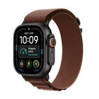 Apple Watch Ultra 4 GPS + Cellular 49mm Black Titanium Case with Burgundy Alpine Loop - M / MJC14QC/A