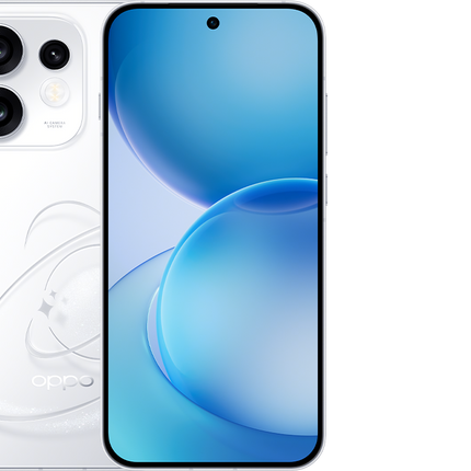 OPPO Reno16 5G, colori Purple Black e Pop White — foto OPPO