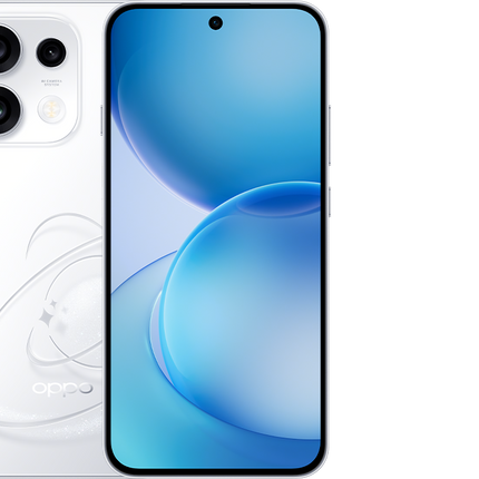 OPPO Reno16 F 5G, colori Purple Black e Pop White — foto OPPO